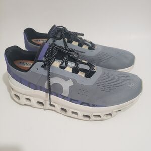 On Running Cloudmonster M 'Mist Grey/Blue' - 61.97787  Size 12 Men's  Maintained